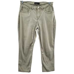 Lee Platinum Label Olive Green Straight Leg Ankle Jeans Women’s Size 10